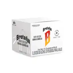 Bretaña Pack Bebida Con Alcohol Mango Piña