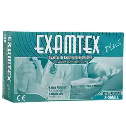 Examtex Guantes Desechables Tamaño XS