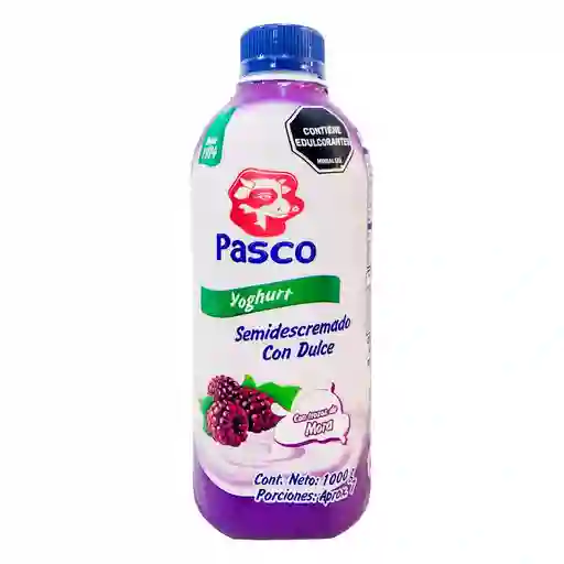 Yogurt Pasco Semidescremado Dulce Trozos Mo (1000 Gr)