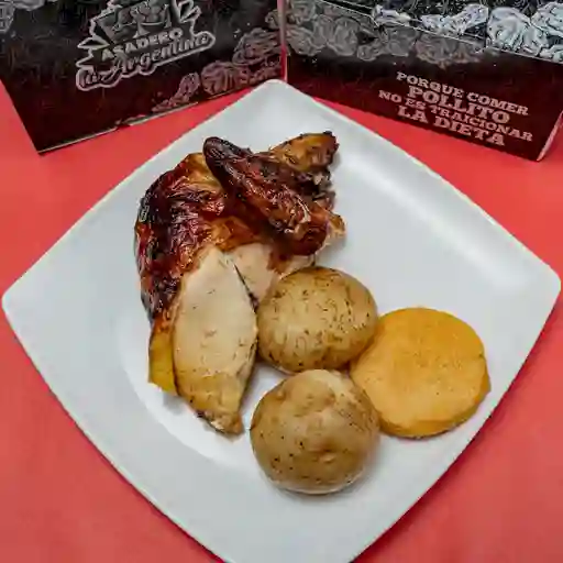 Cuarto pollo asado