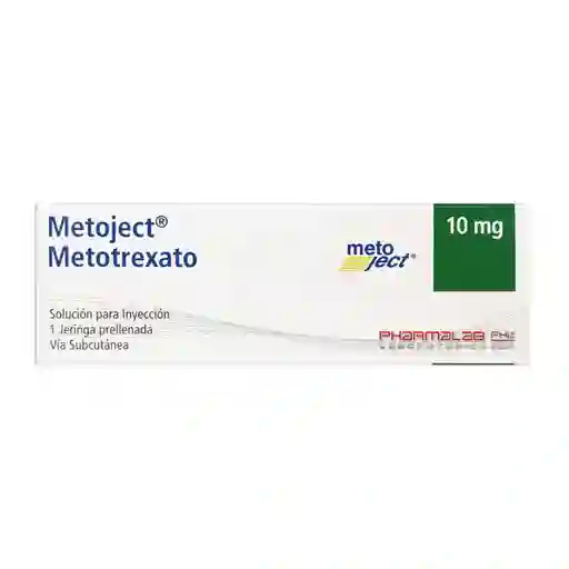 Metoject Metotrexato 10 Mg X 1 Jeringa Prellenada