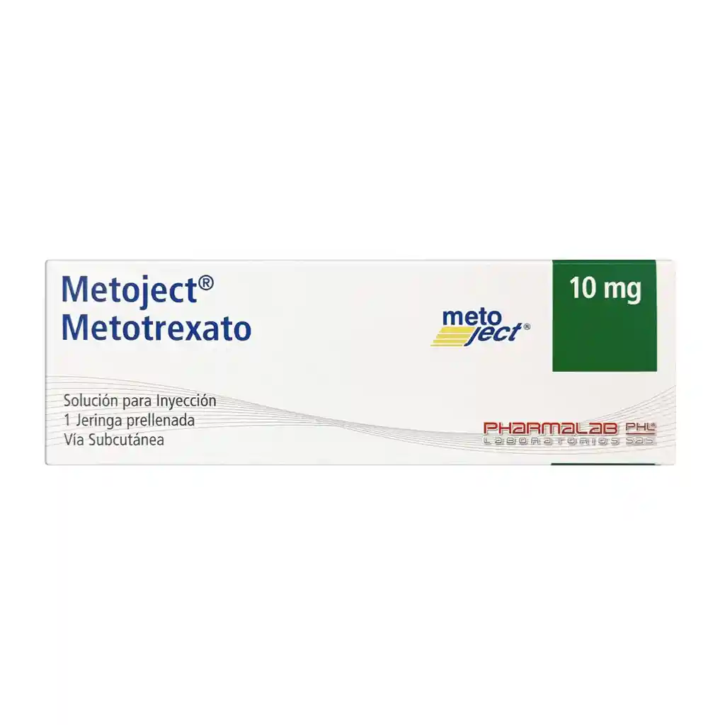 Metoject Metotrexato 10 Mg X 1 Jeringa Prellenada