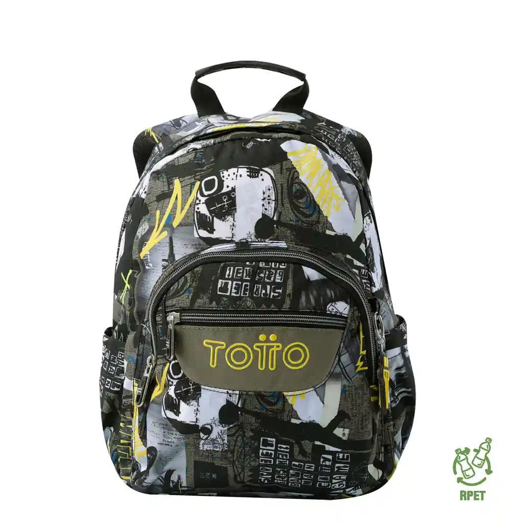 Morral Juvenil Porta Tablet 10" Tempera Negro