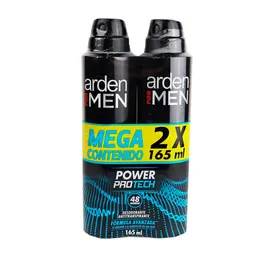 Arden For Men Pack Antitranspirante Power Protech en Aerosol