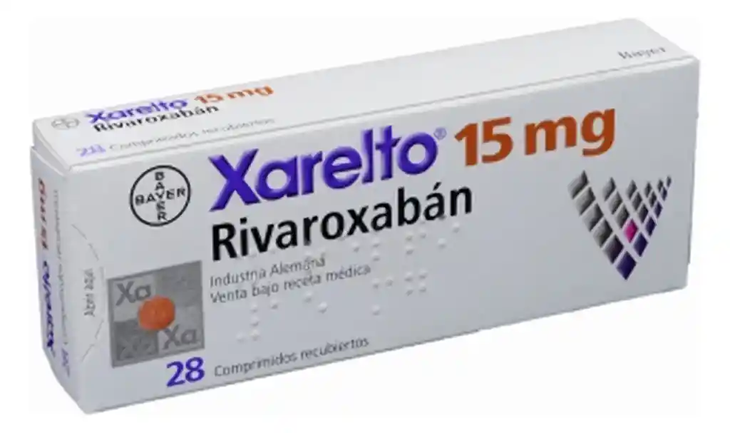 Xarelto Inhibidor Comprimidos Recubiertos