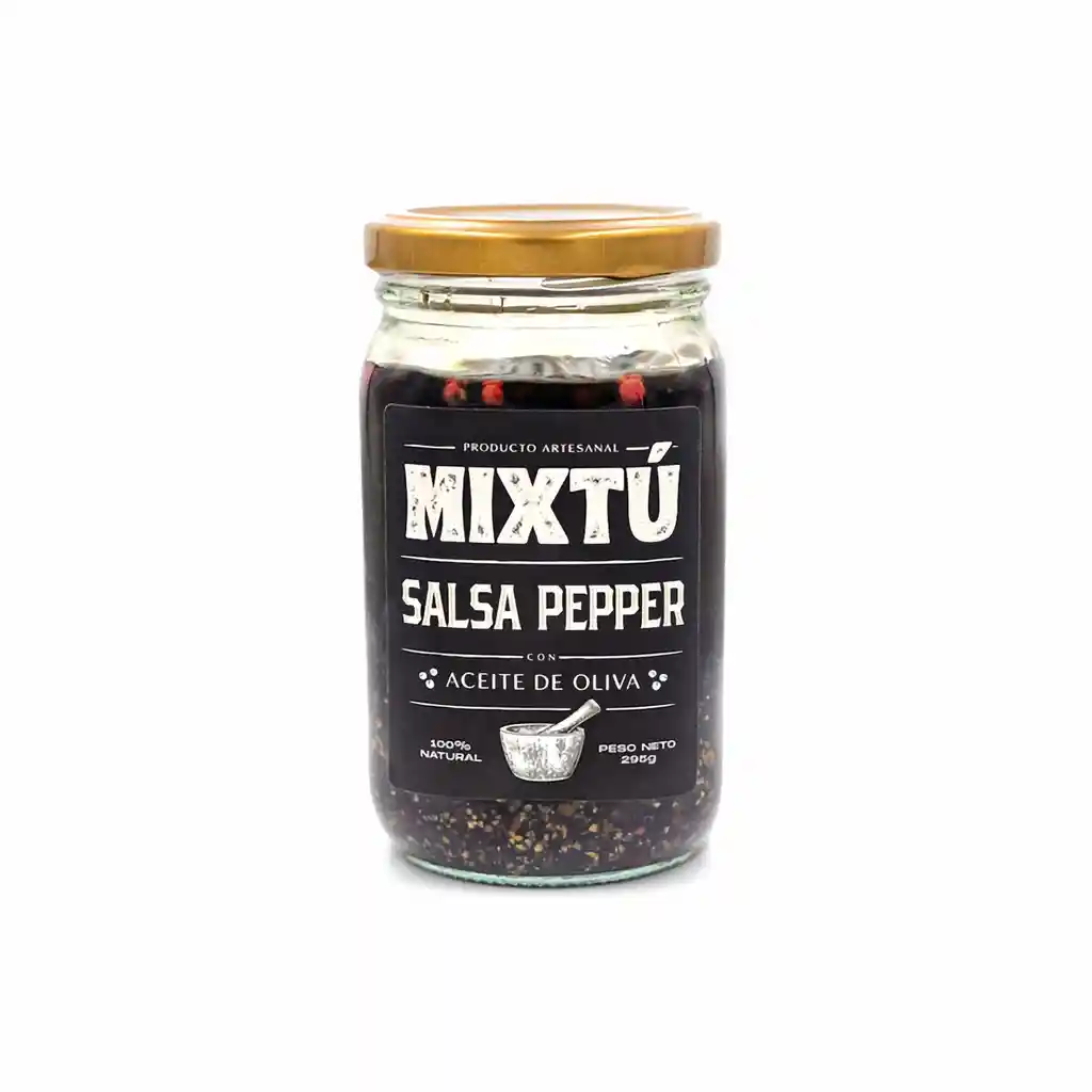 Mixtú Salsa Pepper con Aceite de Oliva