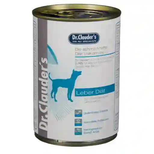 Dr. Clauder's Alimento Húmeda Perro Enfermedade Hepática 400 g