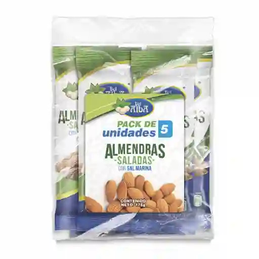 Del Alba Almendra Salada Con Sal Marina