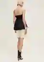 Top Gang Negro Talla S Mujer Mango