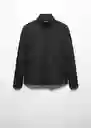 Chaqueta Roe Negro Talla XL Hombre Mango