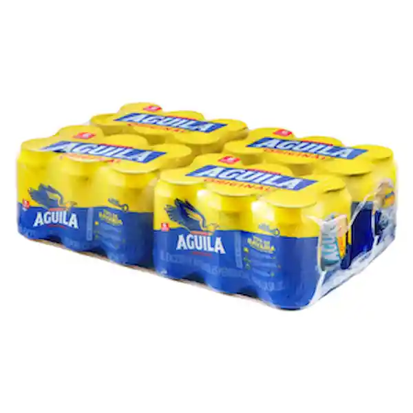 Aguila Pack de Cerveza Dorada X 24 Unidades