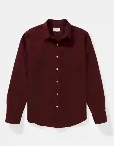 Camisa Hombre Vinotinto Talla: LARGE 2830613 American Eagle