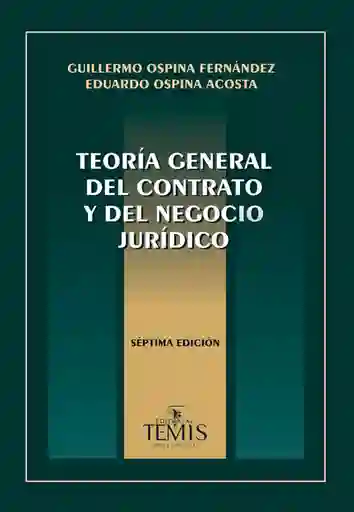 Teoría General Del Contrato y Del Negocio Jurídico
