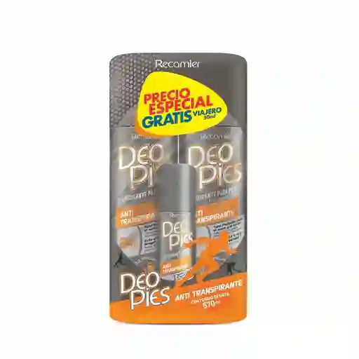 Deo Pies Antitranspirante en Spray