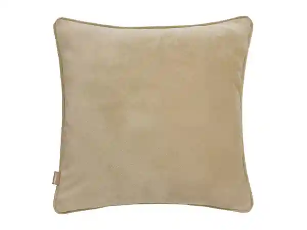 Funda de Cojín Velvet Beige 45 x 45 Casaideas