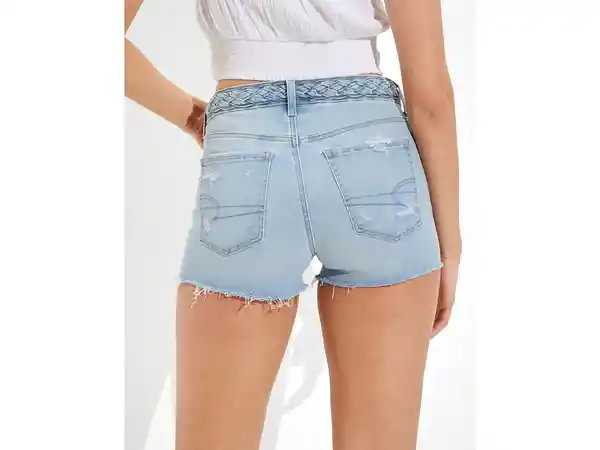 American Eagle Short Corto Color Índigo Talla 00