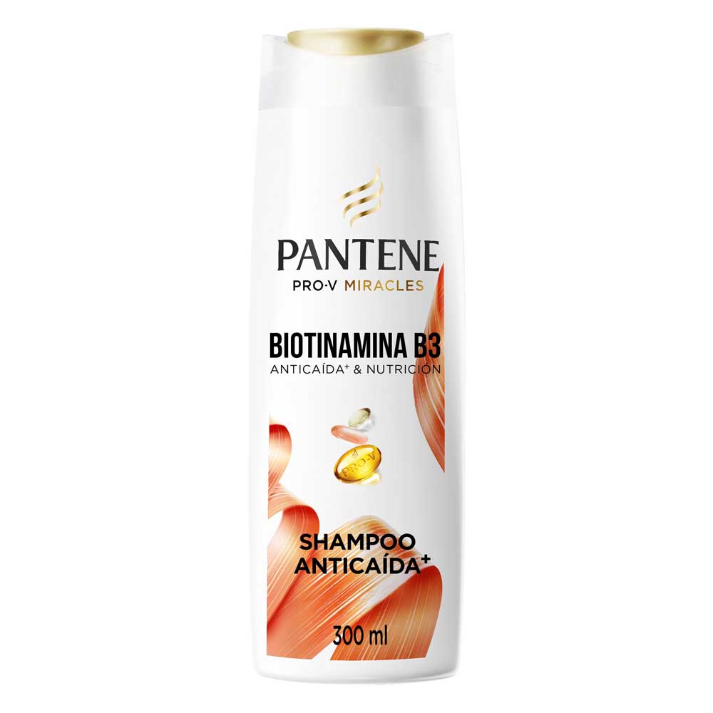 Shampoo Anticaída + Pantene Biotinamina B3 300 mL