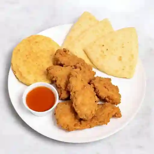 1/4 De Pollo Apando (Pechuga, Ala)