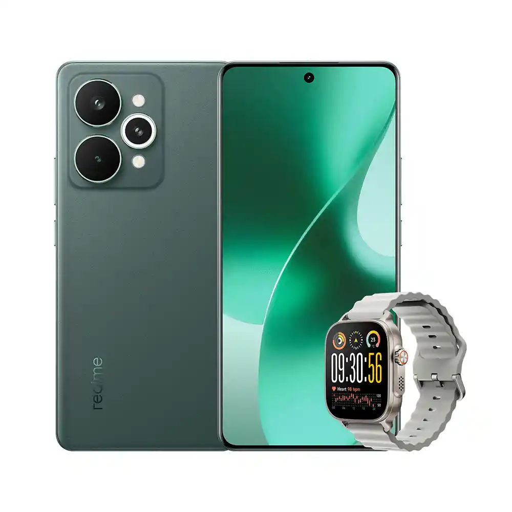 Celular Realme 15 Pro 12gb Ram 512gb Verde + Reloj