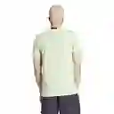Adidas Camiseta D4T Hr Tee Hombre Verde Talla L Ref: IS3710