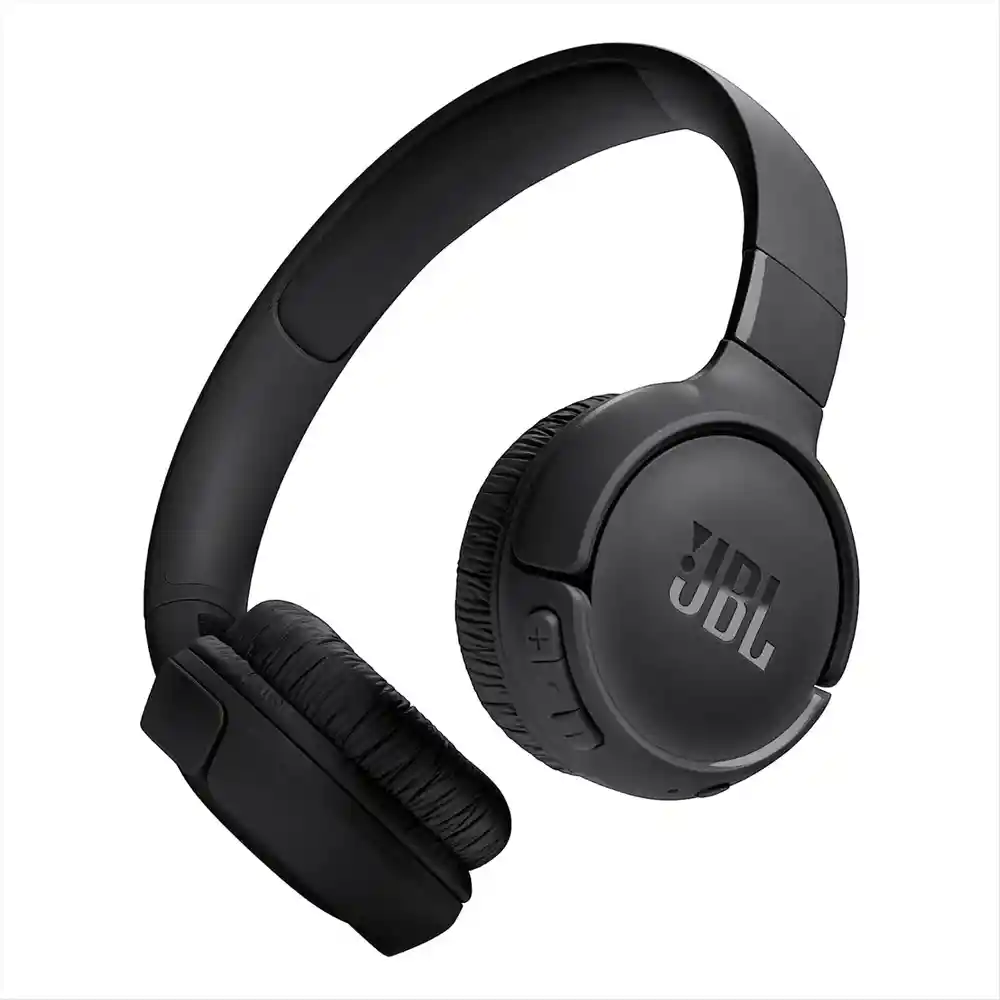 Jbl Tune 520bt Audífonos Bluetooth 5.3 Con Sonido Pure Bass Negro
