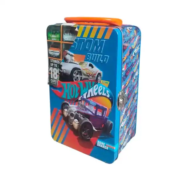 Hot Wheels Carro Case Metálico Azul