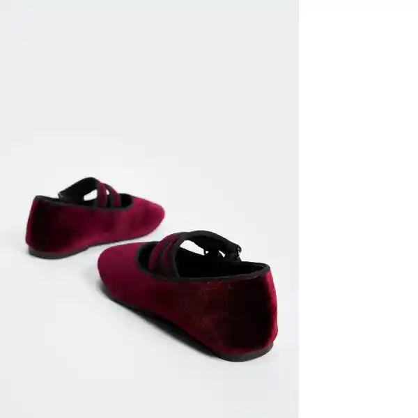 Zapato Juditb Burdeos Talla 21 Niñas Mango