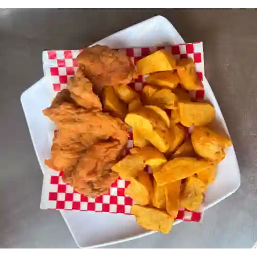 Porcion Pechuga Apanada