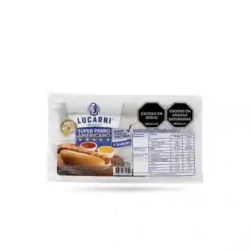 Lucarni Salchicha Super Perro Americano