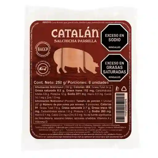 Salchicha Parrilla Catalan