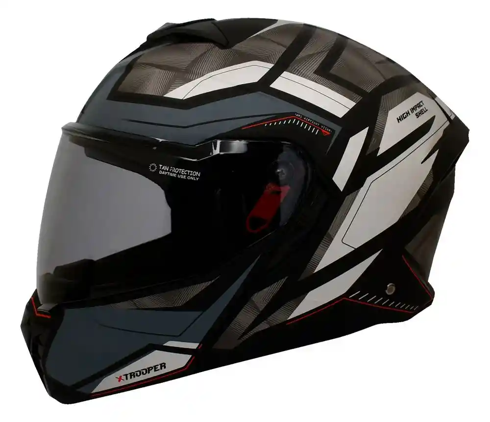Casco L-gris