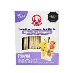 Tostaditas finitas con semillas susanita x 120g