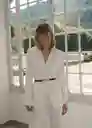 Blazer Americana Harry Blanco Talla S Mujer Mango