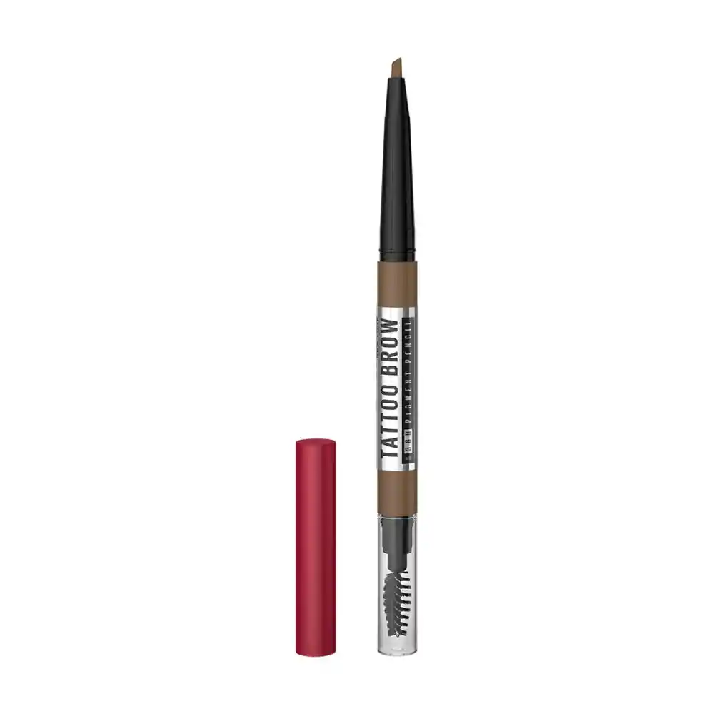 Lapiz Delineador De Cejas Maybelline Eye Studio Tattoo Brow 36 hrs Natural Brown