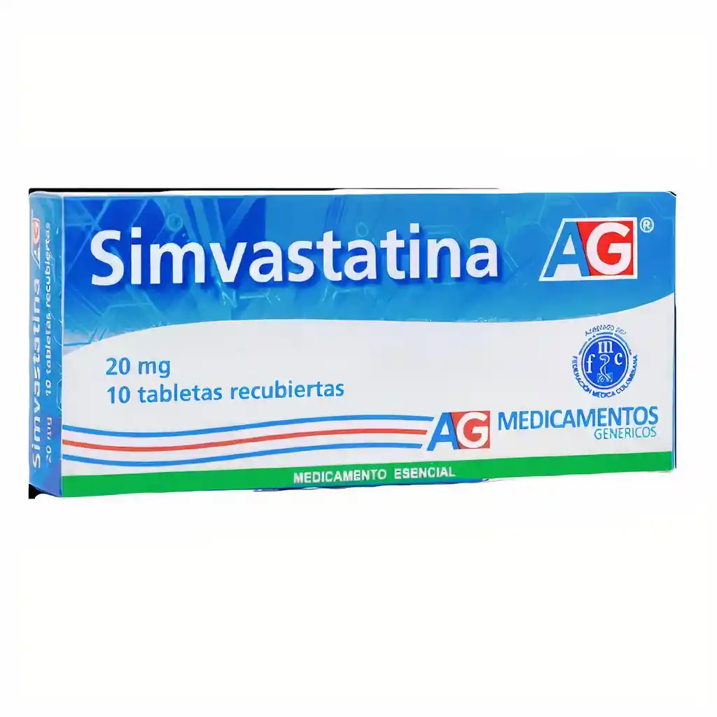Simvastatina Lafrancol 20 Mg 10 Tabletas Ag