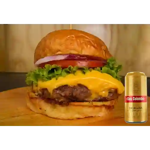 Hambur clásica queso+club dorada 269ml