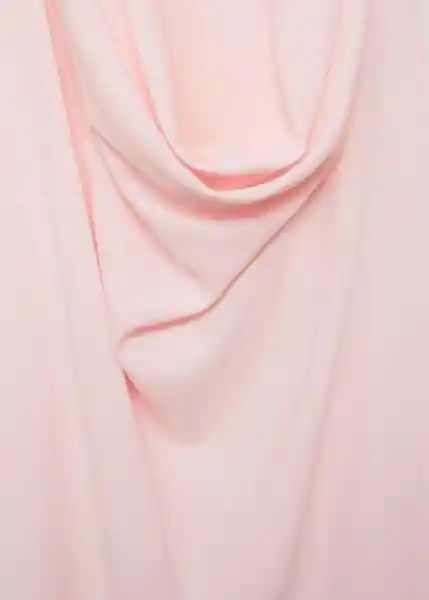Blusa Alice Rosa Pastel Talla L Mujer Mango