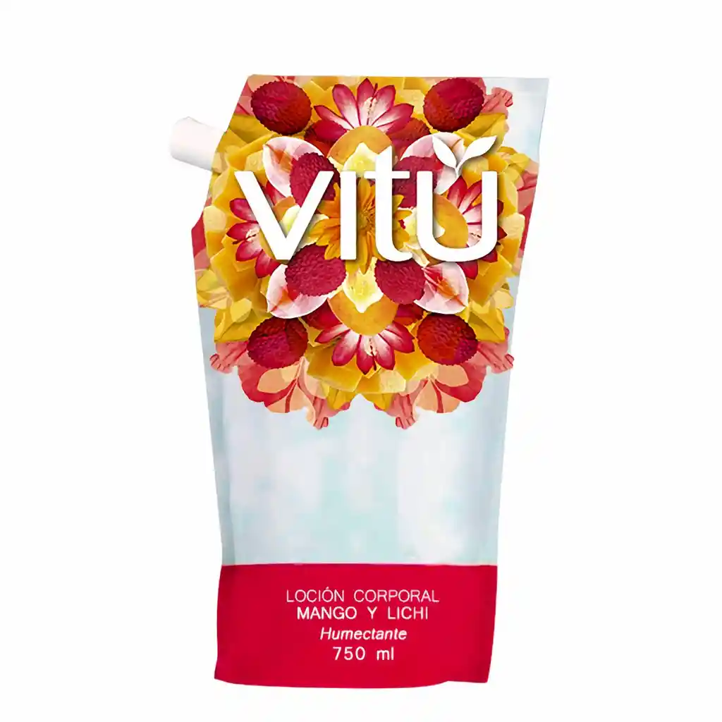 Vitu Loción Corporal Humectante Mango y Lichi