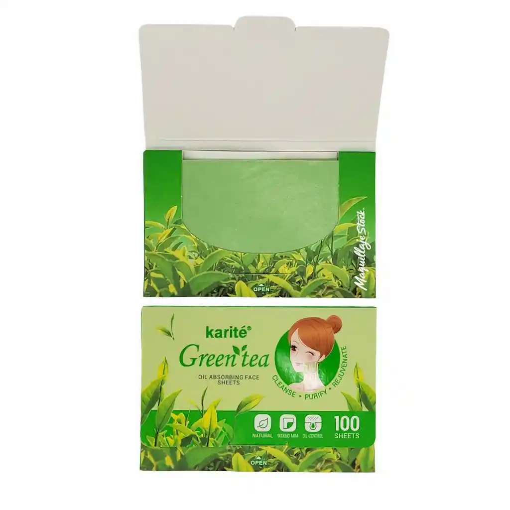 Karite Papel Absorbente Tea Verde 110447B