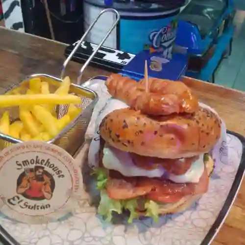 Hamburguesa con Chorizo