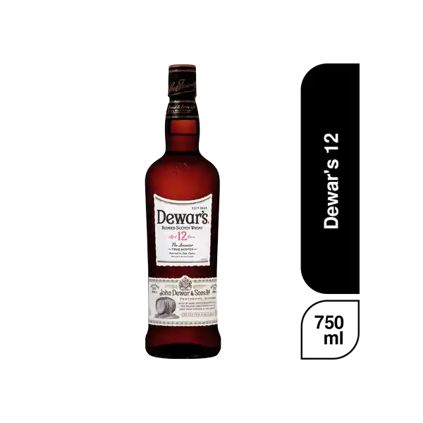 Dewar's Whisky 12 Años 750 mL