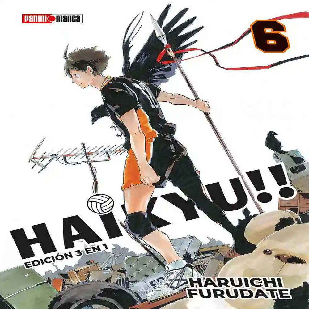 Manga Haikyu!! (3 In 1) N.06 Panini Qhkyu006