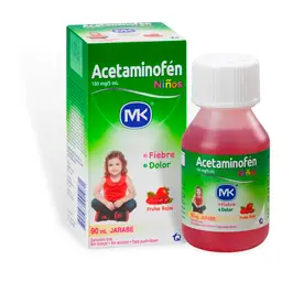 Acetaminofen Mkjarabe Ninos (160 Mg)