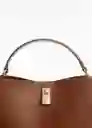 Bolso G Miguel Cuero Talla 99 Mujer Mango