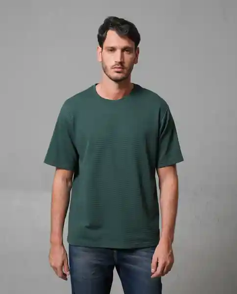 Camiseta Hombre Verde Talla XXL 103G010_VER195414 Rifle