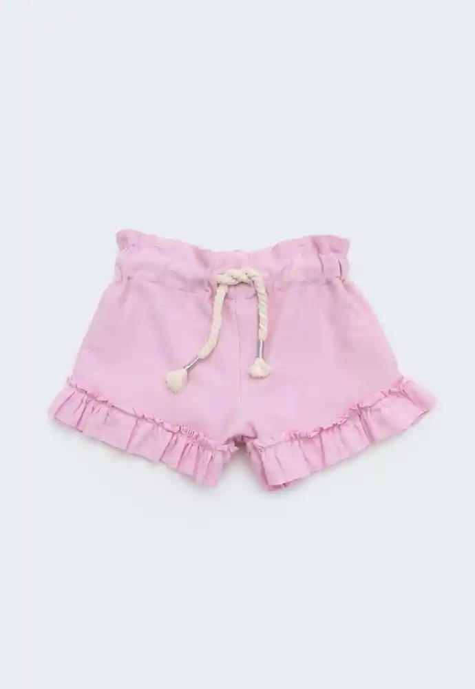Short 12/18mese-rosado