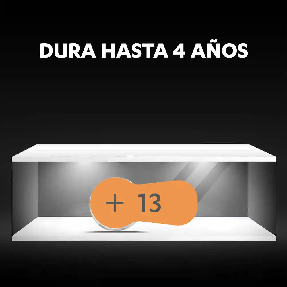 Duracell Pila Audífono Zinc 13