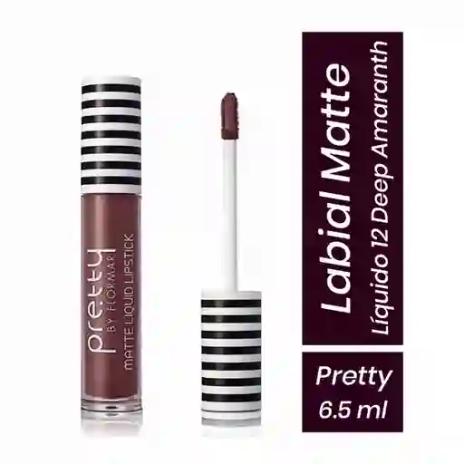 Pretty Labial Matte Liquid Lipstick 12 6.5 mL