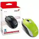 Genius Mouse Óptico Dx-110 USB Verde