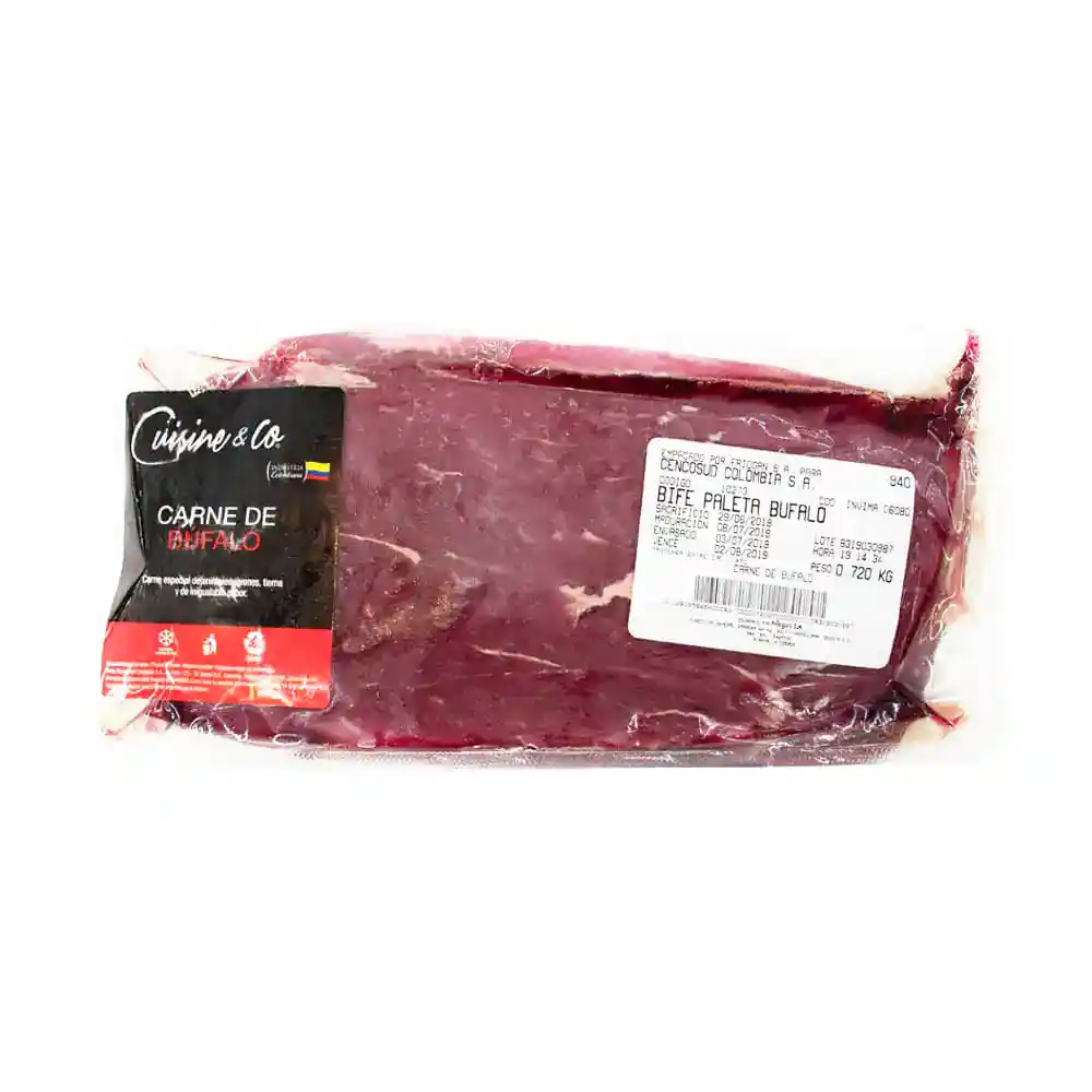 Bife de Paleta de Bufalo Al Vacio Cuisine & Co Bife de Paleta de Búfalo Cuisine&co Al Vacío